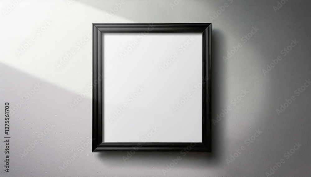 White Square Poster with Black Frame Mockup Modern Simplicity against a Rustic Wallbackdrop, Adding a Timeless Elegance to Any Design Scheme. White Square Poster with Black Frame Mockup Modern Simplicity against a Rustic Wallbackdrop, Adding a Timeless Elegance to Any Design Scheme.