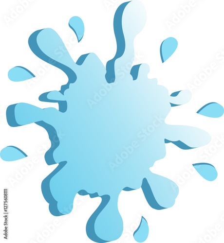 Splash Water Illustration