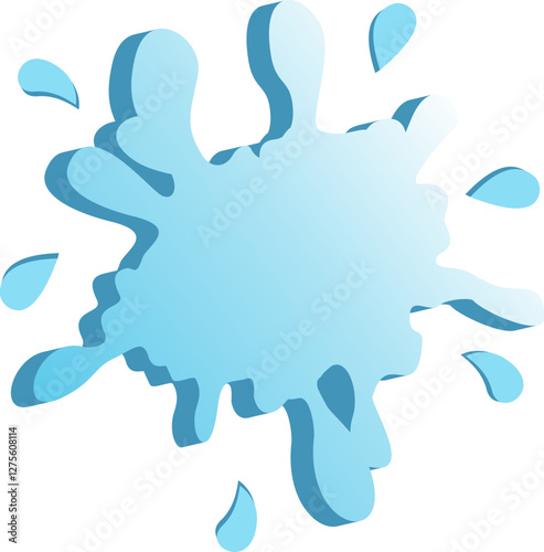 Splash Water Illustration