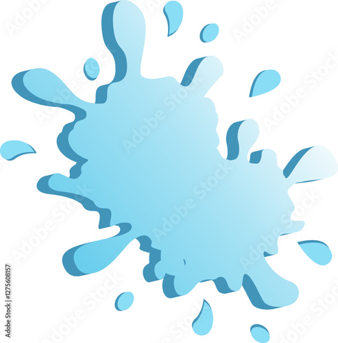 Splash Water Illustration