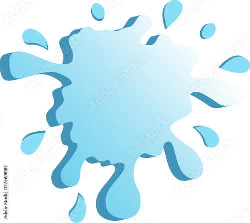 Splash Water Illustration