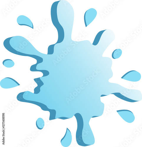 Splash Water Illustration
