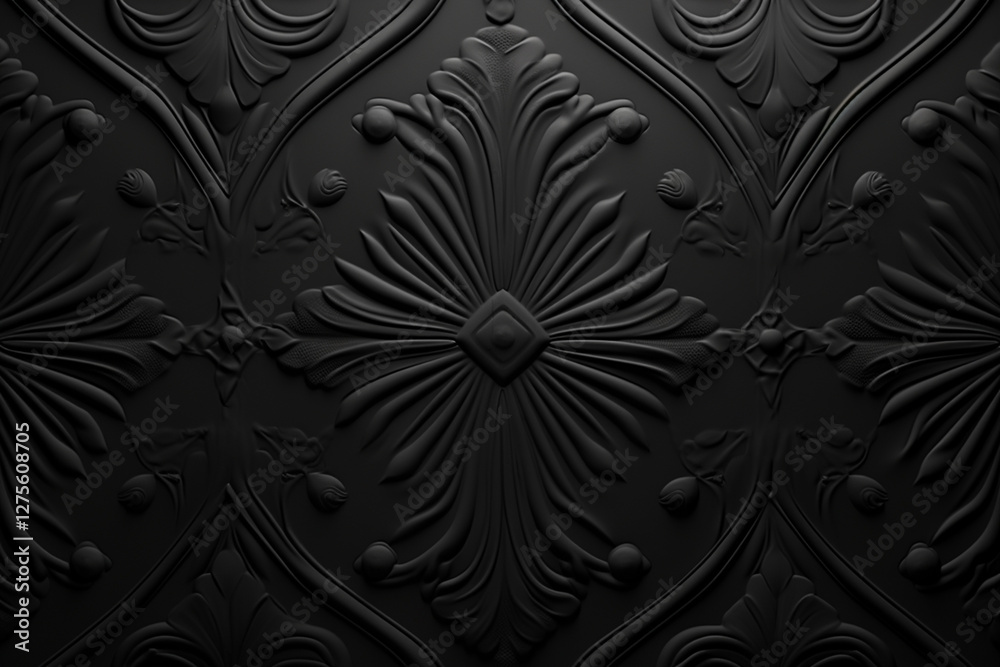 Dark seamless pattern Dark seamless pattern