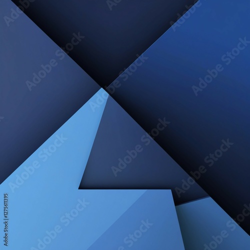 Abstract dark blue background with gradients