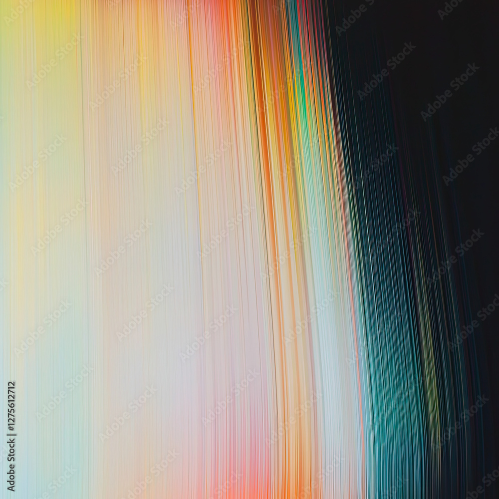 Colorful gradient background with lines effect