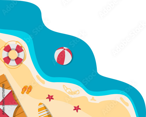 Summer Beach Corner