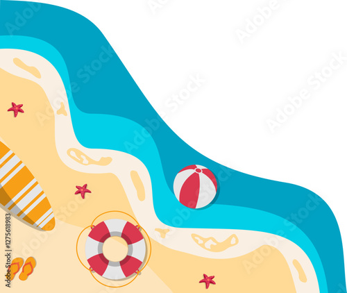 Summer Beach Corner
