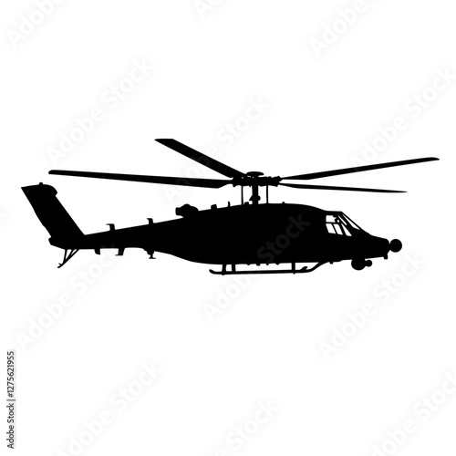 Helicopter flying over a coastal city during sunset showcasing aerial maneuvers and dynamic flight patterns