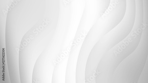 Abstract waves animation, seamless looping background. 