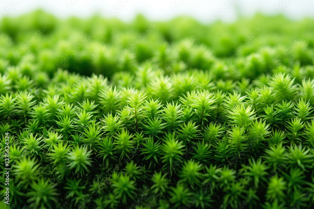 A vibrant close-up of lush green moss, showcasing intricate details and textures in a tranquil natural setting. A vibrant close-up of lush green moss, showcasing intricate details and textures in a tranquil natural setting.