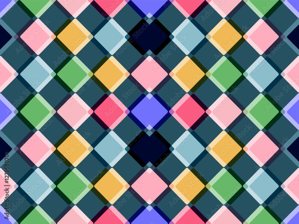 Seamless geometric pattern with abstract triangles, geometric graphic overlapping seamless fabric pattern. Seamless geometric pattern with abstract triangles, geometric graphic overlapping seamless fabric pattern.