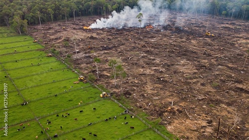 Forest Clearing for Agriculture – Environmental Destruction and Greenhouse Gas Emissions