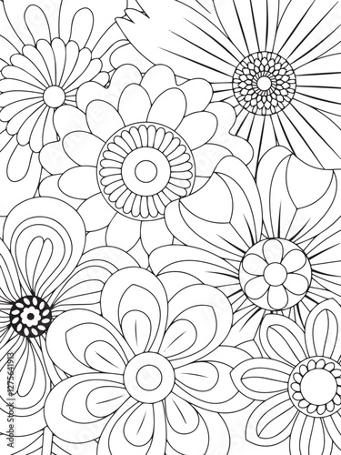 new essay floral design and adults and kids