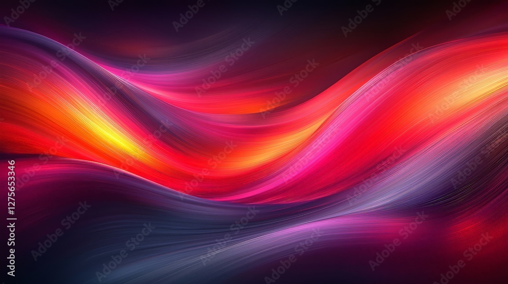 Abstract vibrant wavy vibrant color design background Abstract vibrant wavy vibrant color design background