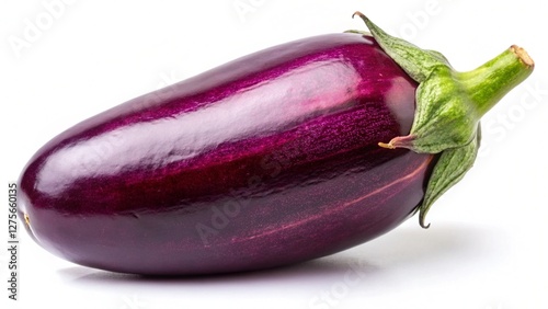 Wallpaper Mural eggplants isolated on white background Torontodigital.ca