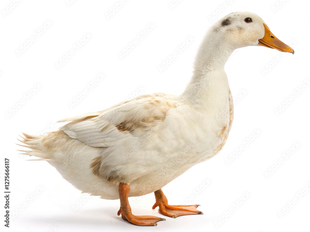 Duck Goose Isolated White Background Duck Goose Isolated White Background