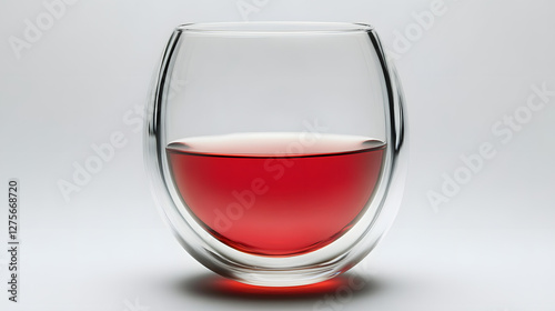 Elegant glass with red beverage, round glass showcasing vibrant drink, ideal for social gatherings or relaxing moments. Free Download Elegant glass with red beverage, round glass showcasing vibrant drink, ideal for social gatherings or relaxing moments. - GFXLoad