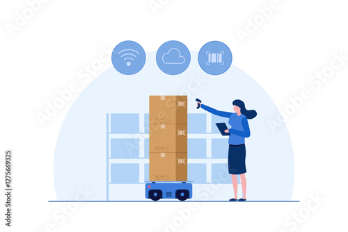  Real Time Stock Verification with Barcode Scanning.