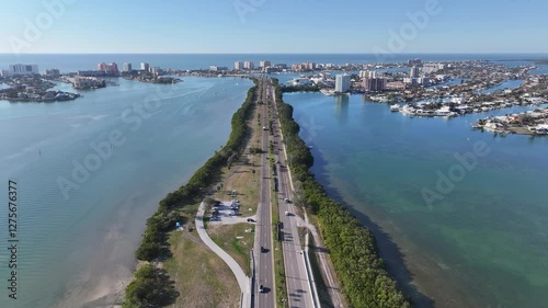Wallpaper Mural Clearwater Skyline At Clearwater In Florida United States. Beach Landscape. Bay Harbor Scenery. Downtown District. Clearwater Skyline At Clearwater In Florida United States. Amazing Cityscape. Torontodigital.ca