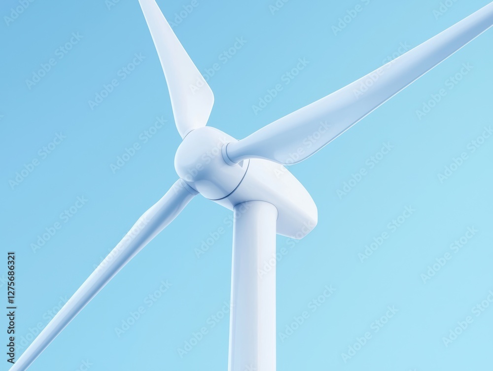 Autonomous wind turbines with AI-controlled optimization, futuristic clean energy innovation Autonomous wind turbines with AI-controlled optimization, futuristic clean energy innovation
