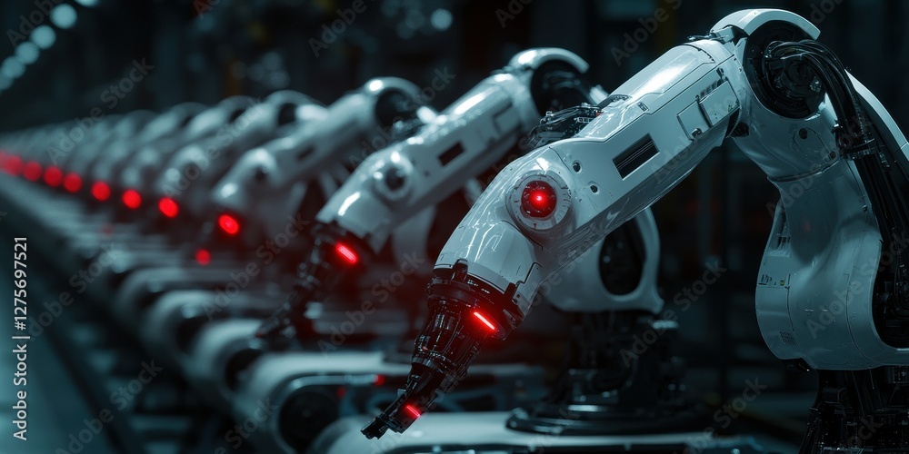 Endless rows of collaboration a dystopian factory's struggle for identity Endless rows of collaboration a dystopian factory's struggle for identity