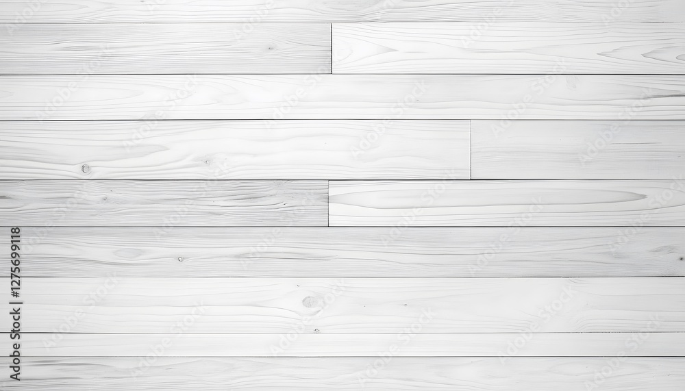 Obraz premium Lightly stained horizontal wooden planks arranged as a floor