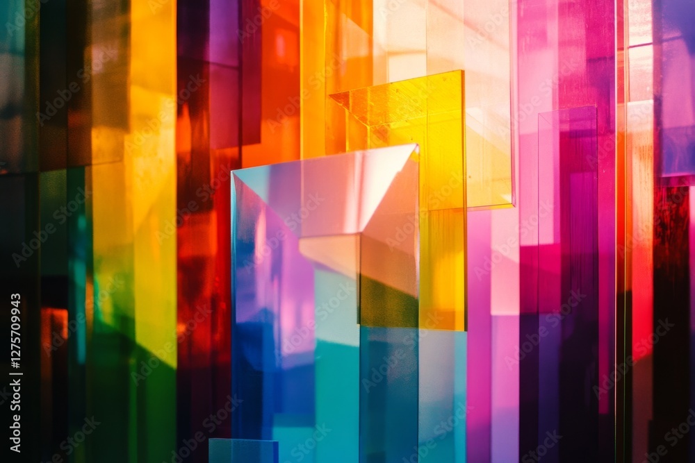 Geometric illusions in a vivid spectrum form a colorful dance of shapes and light, where vibrant angles play against a background of pure creativity. Geometric illusions in a vivid spectrum form a colorful dance of shapes and light, where vibrant angles play against a background of pure creativity.