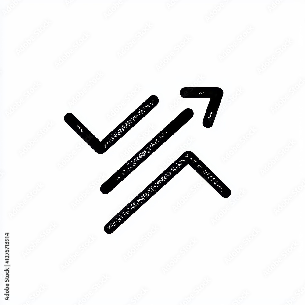 The modern icon for transfer or migration includes direction arrows, an illustration symbol for sync, and a data sign or logo The modern icon for transfer or migration includes direction arrows, an illustration symbol for sync, and a data sign or logo
