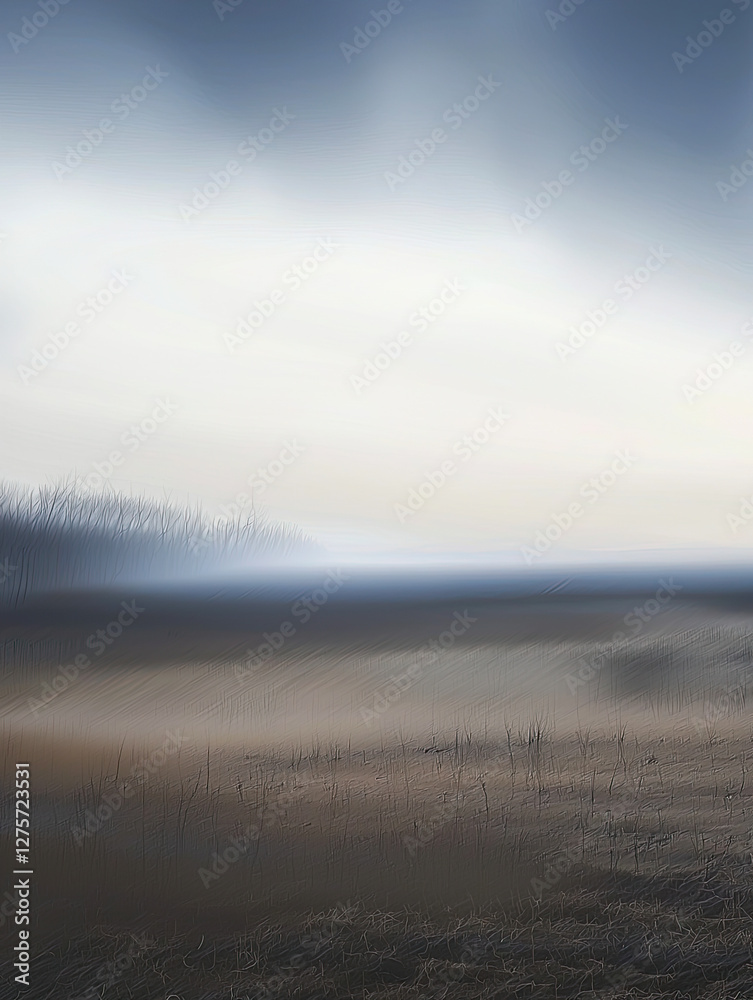 Fototapeta premium Nature landscape with gradient effect