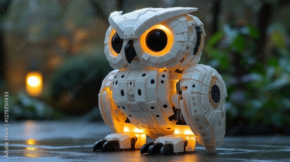 Robotic Owl Glowing Night Garden Toy Robotic Owl Glowing Night Garden Toy