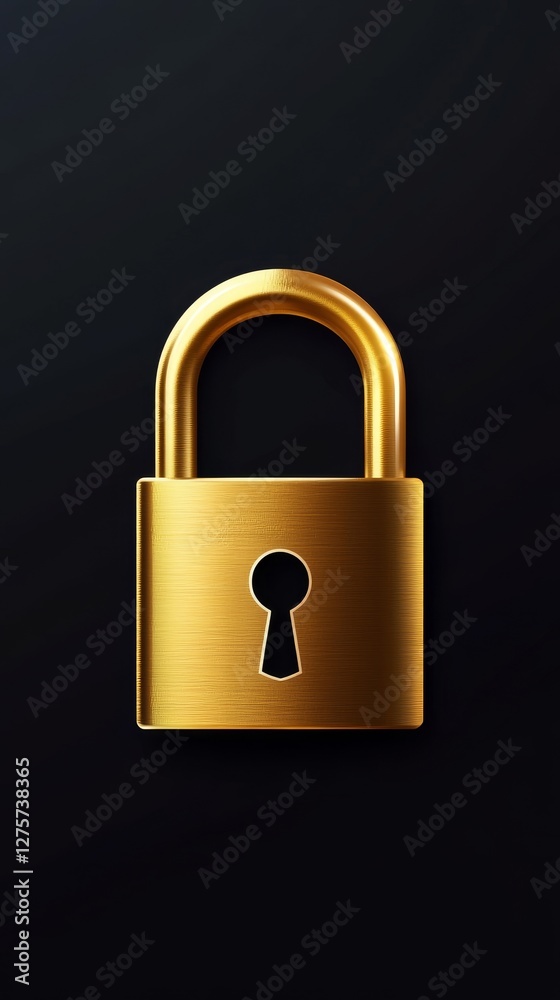 Golden Lock: A Symbol of Security and Protection Golden Lock: A Symbol of Security and Protection