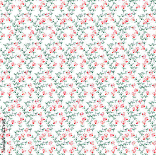 seamless pattern with hearts