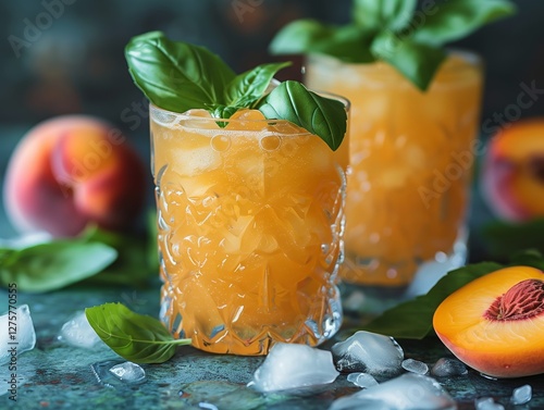 peach cocktail,
