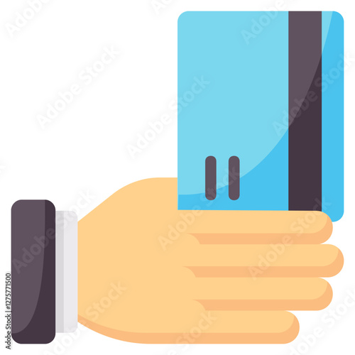 card payment vector flat icon