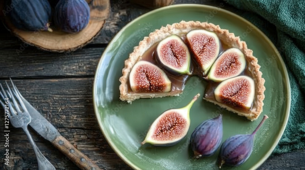 Scrumptious Fig Tart with Fresh Figs: A Culinary Delight