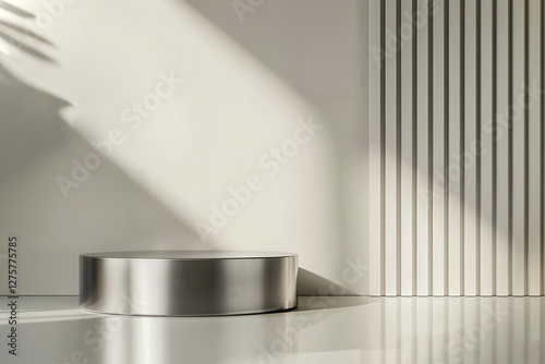 Obraz na płótnie Modern Minimalist Product Display Podium w salonie