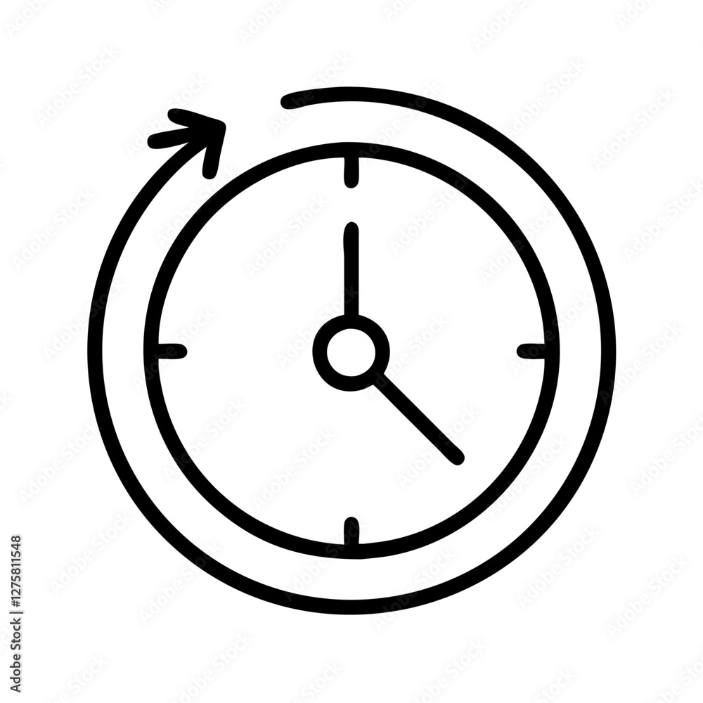clock deadline icon, clock deadline line art - simple line art of clock deadline, perfect for clock deadline logos and icons clock deadline icon, clock deadline line art - simple line art of clock deadline, perfect for clock deadline logos and icons