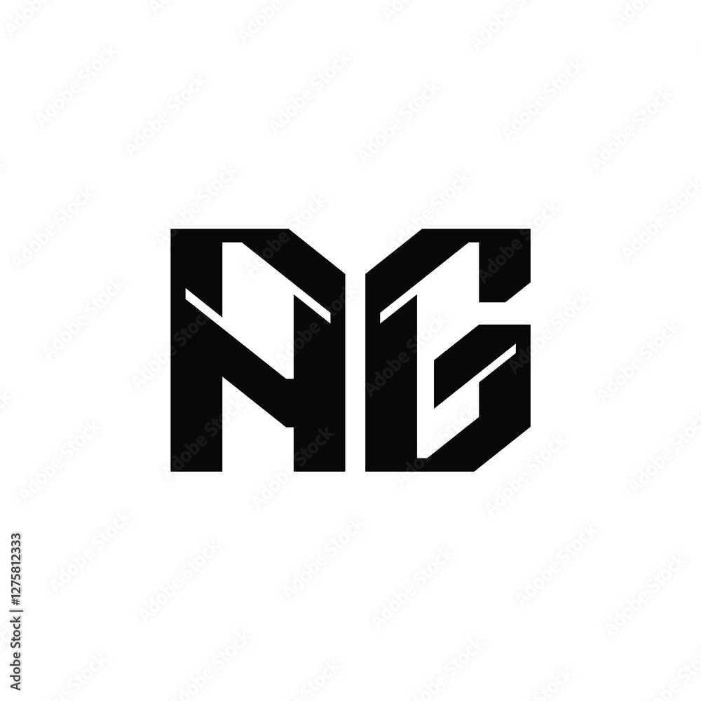 AG monogram logo design letter text name symbol monochrome logotype alphabet character simple logo AG monogram logo design letter text name symbol monochrome logotype alphabet character simple logo