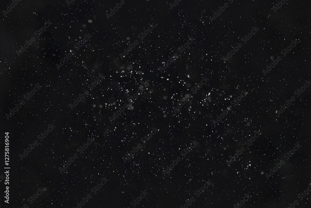Abstract Space Galaxy with Sparkling Stars Abstract Space Galaxy with Sparkling Stars