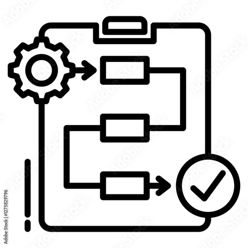 procedure single icon