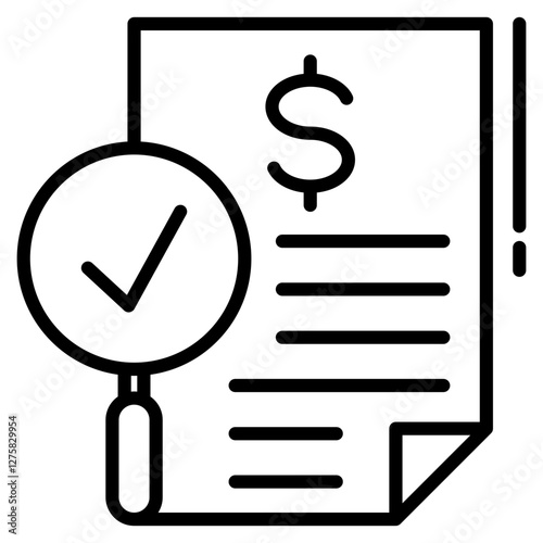 auditing single icon