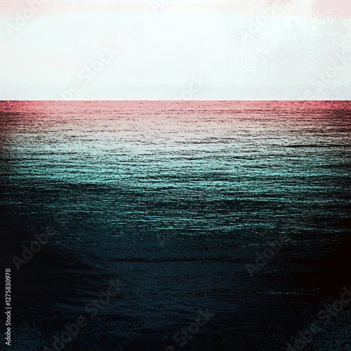 Nature landscape with gradient effect