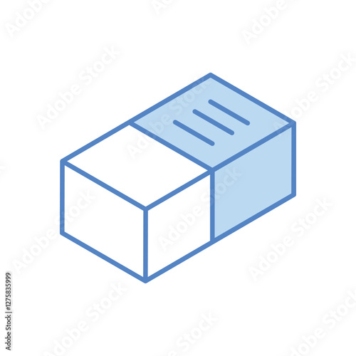 Eraser vector icon