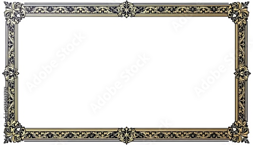 Decorative vintage frames borders backgrounds