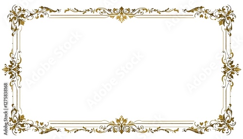 Decorative vintage frames borders backgrounds