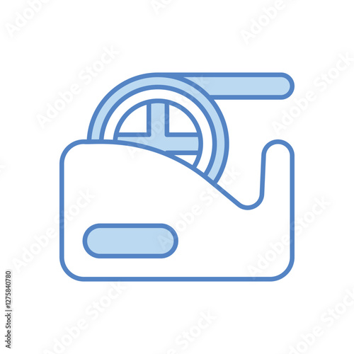 Tape dispenser vector icon