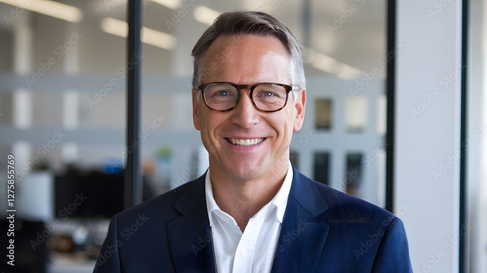 Smiling Mature Businessman Portrait Professional Corporate Executive Confident Leader Successful Manager Happy Friendly Attractive Man Office Background Wearing Glasses Suit Modern Workplace job team Smiling Mature Businessman Portrait Professional Corporate Executive Confident Leader Successful Manager Happy Friendly Attractive Man Office Background Wearing Glasses Suit Modern Workplace job team