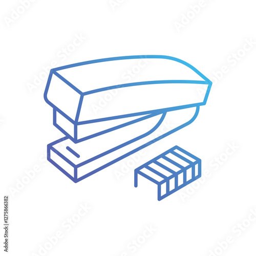 Stapler vector icon