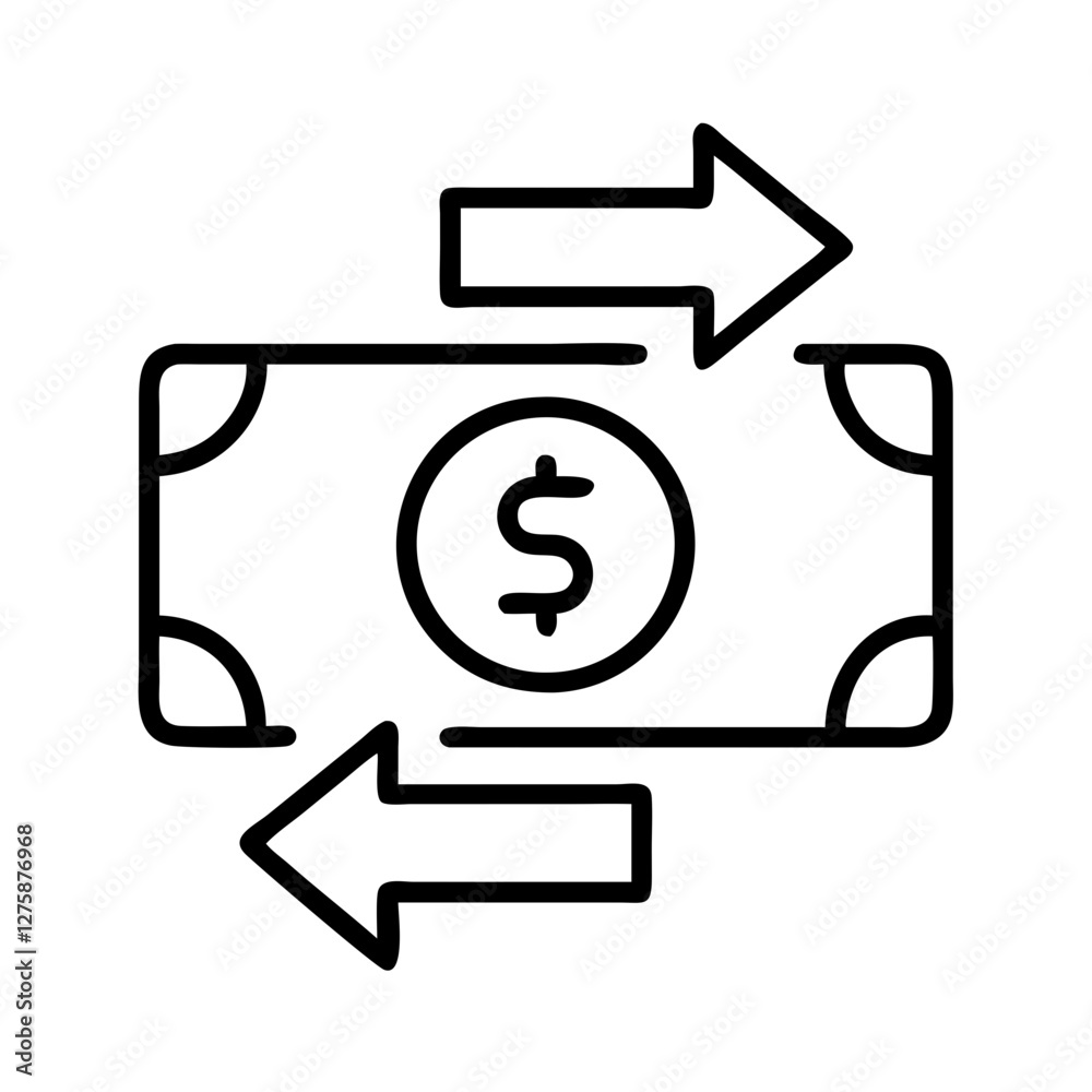 flexible payment icon, flexible payment line art - simple line art of flexible payment, perfect for flexible payment logos and icons flexible payment icon, flexible payment line art - simple line art of flexible payment, perfect for flexible payment logos and icons