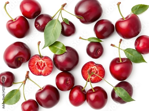 Bountiful Harvest: Ripe Cherry Plums Ready to be Savored